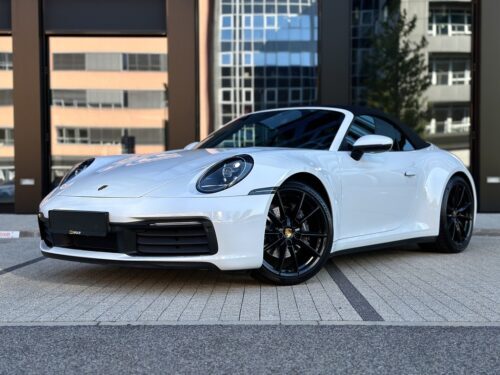 Porsche 911 Cabrio White